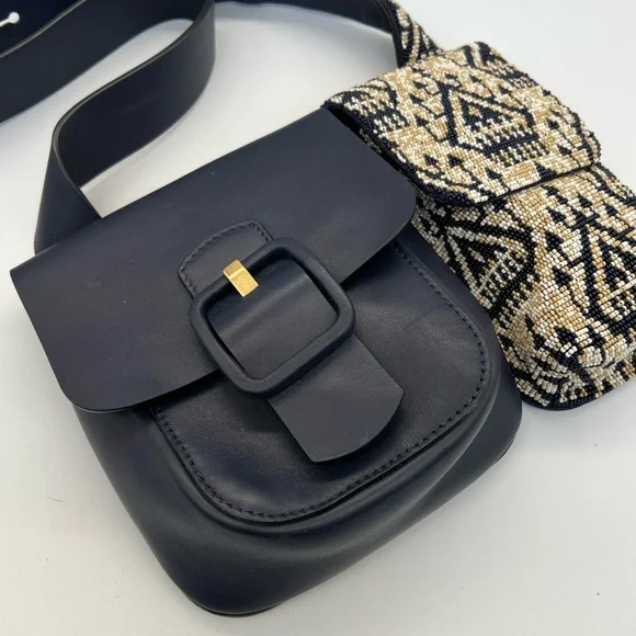 Tory Burch Sawyer Bag with Beaded Pouch - Picture 7 of 8